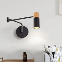 Modern Adjustable Wall Sconce Telescopic Reading Lamp Bedroom Living Room