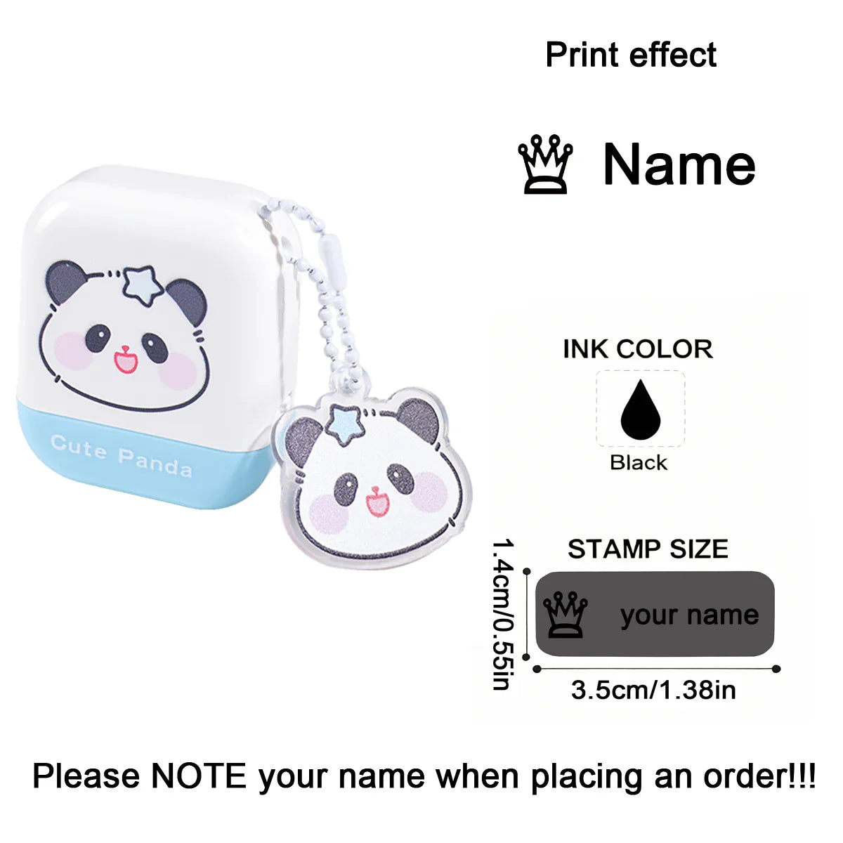 Custom Name Stamp for Clothes and School Uniforms | Personalized Belongings Marker