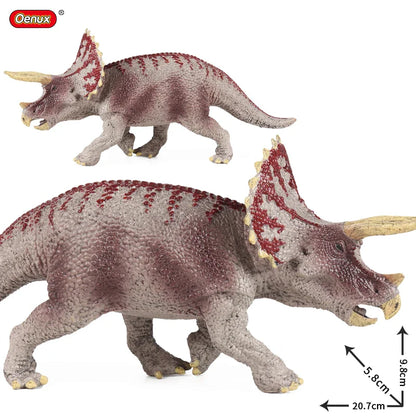 Oenux Dinosaurs World Action Figures | Savage Jurassic Indominus Rex Spinosaurus Triceratops Collection