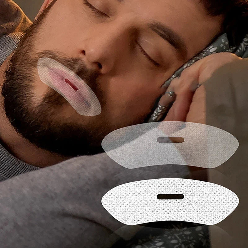 30 Anti-Snoring Stickers Nose Breathing Patch | Night Sleep Aid Mouth Tape