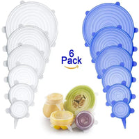 Silicone Stretch Lids | Reusable Food Covers for Bowls, Pots, and Containers