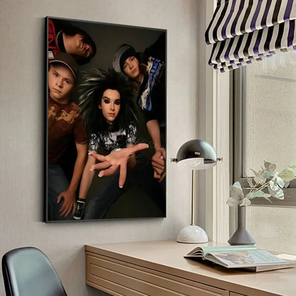 T-Tokio Hotel Poster Affiches HD Décoration Maison Chambre Bar Café Art Peinture Murale Photo