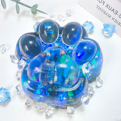 Squishy Cat Paw Stress Relief Toy | Cute Sticky Decompressing Pinching Gift