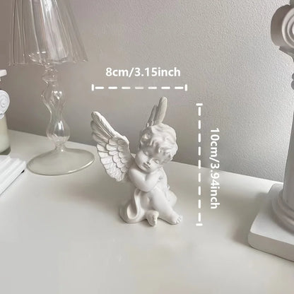 Angel Statue: Hand-cast with durable resin material. We are angel statues, pray for your interior.