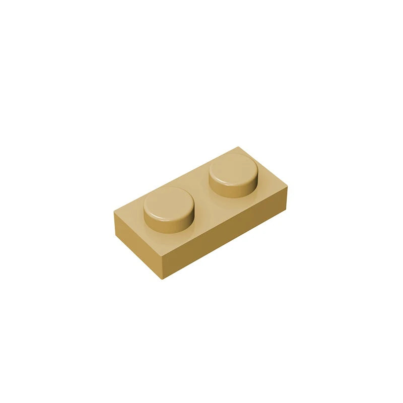 Gobricks Plate 1 x 2 Building Blocks 6225 Pieces | Compatible with Lego 3023