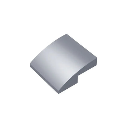 Gobricks GDS-1270 Slope, Curved 2 x 2 Inverted | Compatible with Lego 32803 Building Block