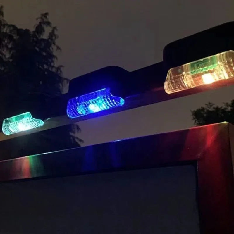 Outdoor Solar Deck Lights – Waterproof LED Fence & Step Lamps for Yard & Pathway