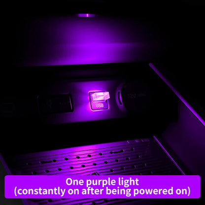 Car USB LED Atmosphere Light | Touch Control Car Interior Decoration Lamp