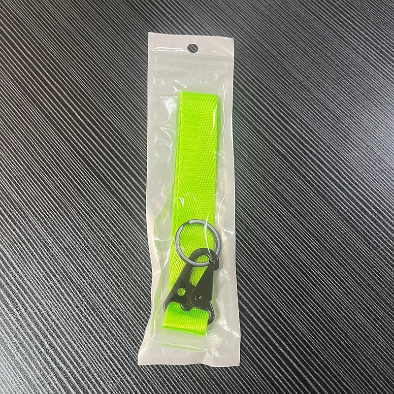 Car Wrist Cord Key Chain | Motor Racing Webbing Wristlet