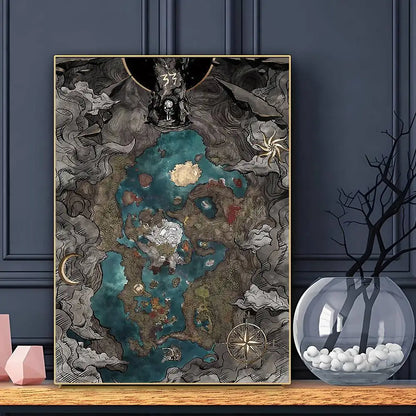 C-Clair O-Obscur E-Expedition 33 Poster Sticky Wall Art Printing Waterproof Home Living Bed Room Bar Aesthetic Decor