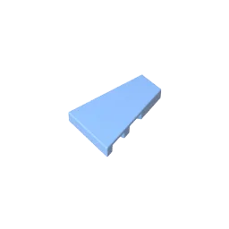 Gobricks GDS-M540 Tile Special 2 x 3 Pentagonal (right) | Compatible Building Block Piece