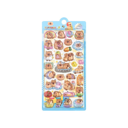 3D Food Stamping Seal Sticker | Japanese Anime Decorative Craft Stickers for Kids