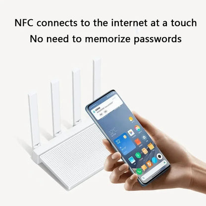 WiFi 6 AX3000 Dual Band Router 160MHz High Speed Wireless Router for Home