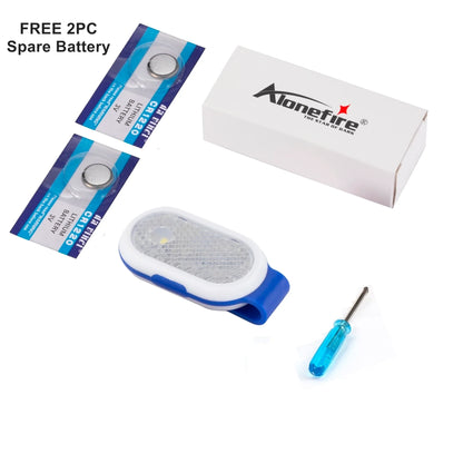 PL300 LED Clip on Running Light | Safety Warning Lamp for Night Running