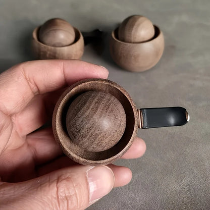 Mini Wood Essential Oil Diffuser | Natural Fragrance Diffuser for Car and Home