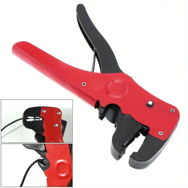 Multifunctional Duckbill Wire Strippers | Portable Plastic Steel Cable Crimper with Reset Spring