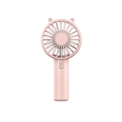 Portable Hand Fan | Mini Handheld Fan with 3-Speed Airflow Control | USB Rechargeable for On-the-Go Comfort