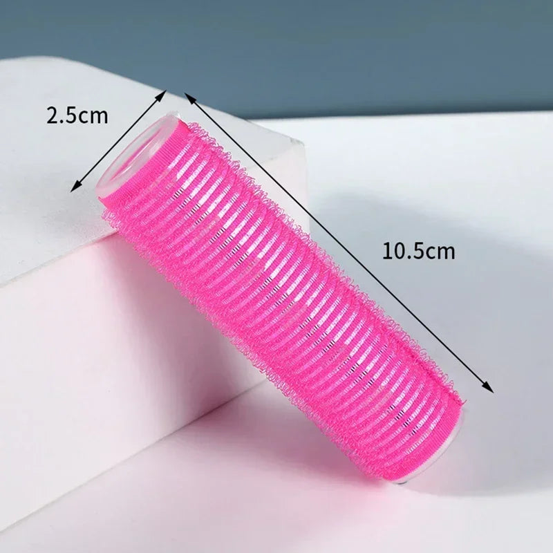 Self-Adhesive Hair Rollers for Curls | Heatless Lazy Hair Curling Tool