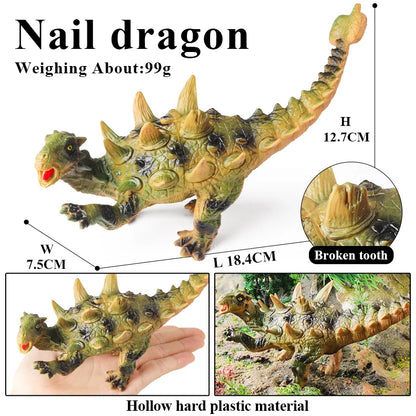 Oenux Dinosaurs World Action Figures | Savage Jurassic Indominus Rex Spinosaurus Triceratops Collection