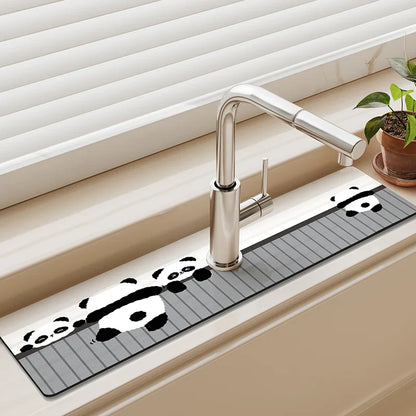 Diatom Mud Sink & Faucet Mat