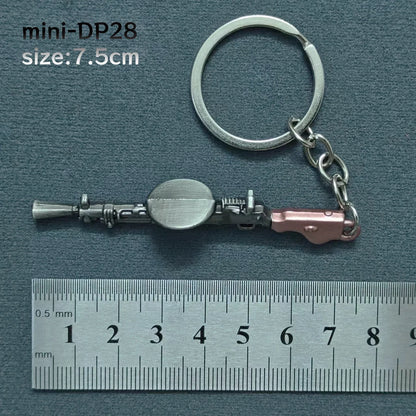 Mini Keychain Pendant 98k Alloy Gun Model | PUBG Battlefield Gift for Men