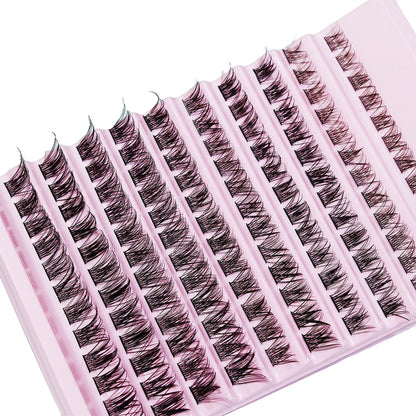 120PCS Lash Clusters DIY Wispy Individual Lashes Extensions | D Curl Natural Look