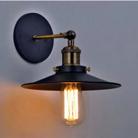 Wooden Wall Lamp with Switch – Modern E27 Color Sconce for Bedroom & Living Room