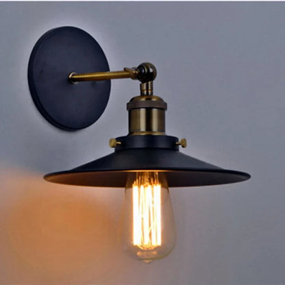 Wooden Wall Lamp with Switch – Modern E27 Color Sconce for Bedroom & Living Room
