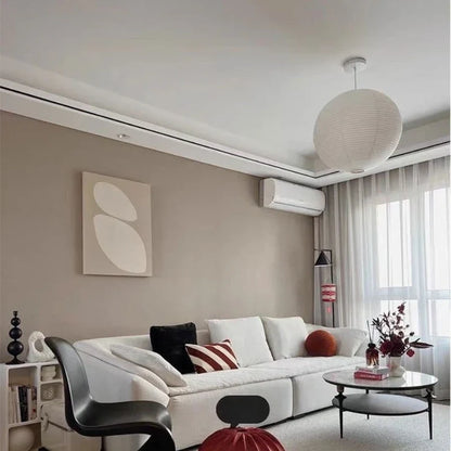 Japanese Noguchi Paper Lantern Pendant Light Sphere Ceiling Lamp for Home Décor