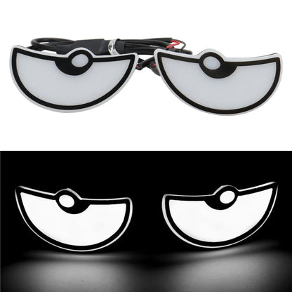 2PCS Car LED Demon Eye Light | Universal Dynamic Strobe Turn Signal Decorative Lights