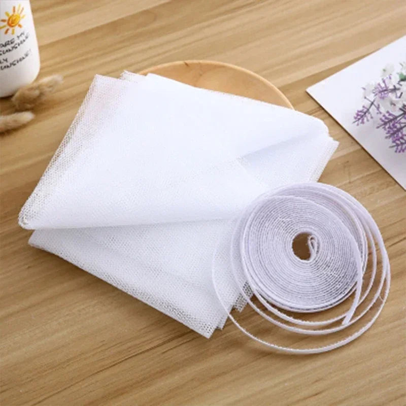 Mosquito Screen Net for Windows and Doors | DIY Self-Adhesive Insect Mesh