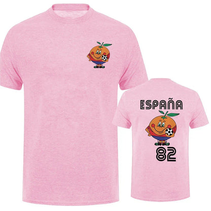 Naranjito Spain 82 Mascot T-Shirt | Retro Soccer Graphic Tee