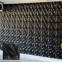 Panneau Mural Texturé 3D Décoration Murale Intérieure Pour Salon Chambre Hôtel Matériaux Respectueux De L'environnement Panneaux Muraux En Pvc