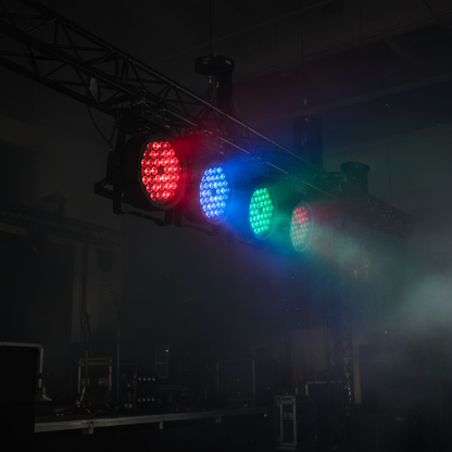 RGB Par Lights 36LED Stage Lighting – DMX512 Uplights for DJ, Party, Wedding Events