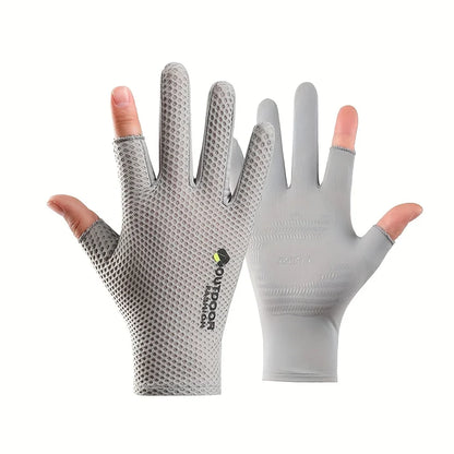 Summer Cycling Gloves | Breathable Mesh Non-Slip Touchscreen MTB Gloves