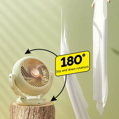 Compact Mini Fan | Small Desk Fan with Adjustable Angle | Portable Cooling Solution for Home and Travel