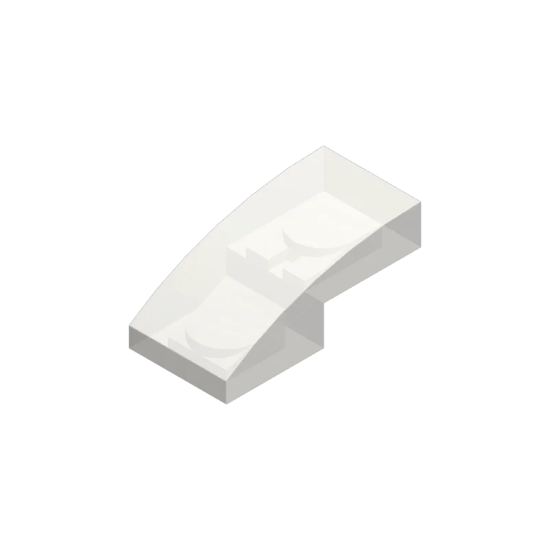 50pcs 11477 Slope Curved 2 x 1 Bricks Bulk | Modular Building Blocks for MOC
