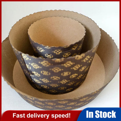 5pcs Paper Tray Dove Mold for Baking | Christmas Pastry Cake Packaging