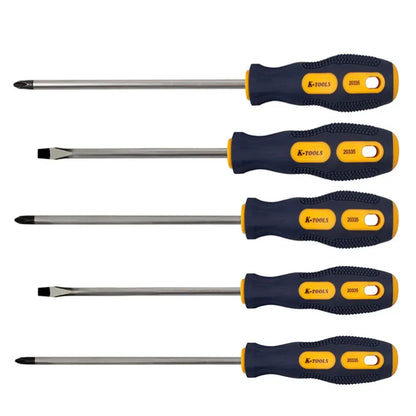 6 in 1 Magnetic Screwdriver Set | PH0 PH1 PH2 Phillips and Slotted Screw Driver