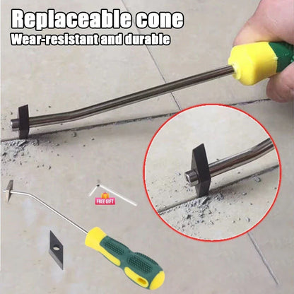 Replaceable Ceramic Tile Grout Remover | Tungsten Steel Drill Bit Cleaner