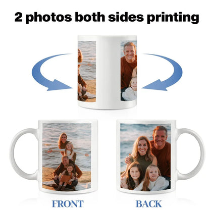 Custom Coffee Mug with Photo and Text | Personalized Gift Idea