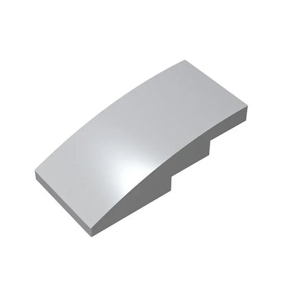 Slope, Curved 4 x 2 Building Block (Gobricks GDS-660) | Compatible with Lego 93606 Parts for DIY
