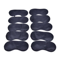 10-Pack Satin Sleep Eye Mask | Light Blocking Travel Blindfold