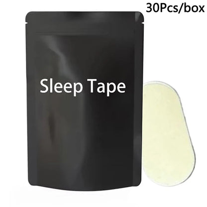 Snoring Relief Mouth Tape | 30 Hypoallergenic Strips for Better Sleep