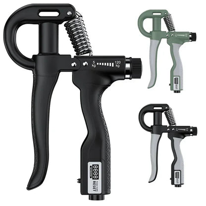 Adjustable Hand Gripper | 5-120 kg Heavy Finger Strengthener for Muscle Recovery