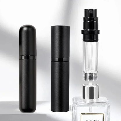 5ml Mini Portable Bottom-Filling Perfume Spray Bottle | Refillable Travel Atomizer