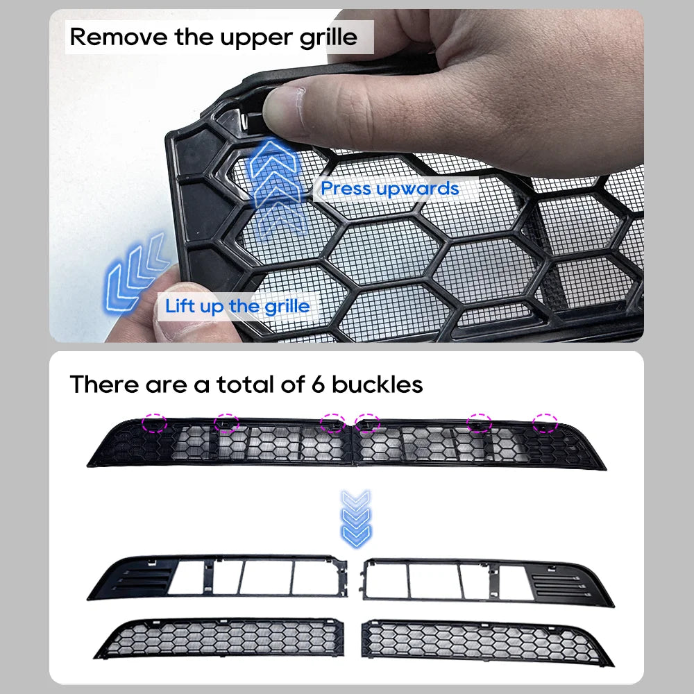 Tesla Model Y 2025 Juniper Air Intake Vent Grille Anti Insect Dust Cover
