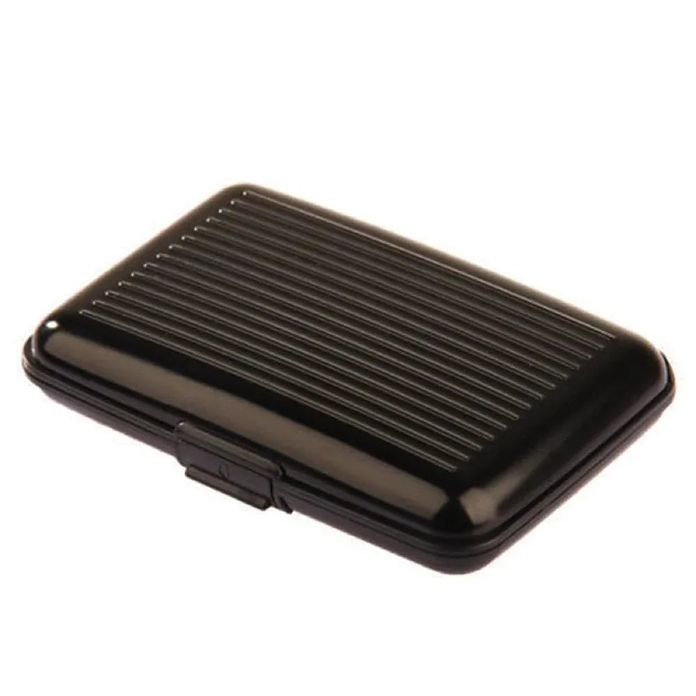 Metal Credit Card Holder Wallet | Slim Waterproof Card Protector