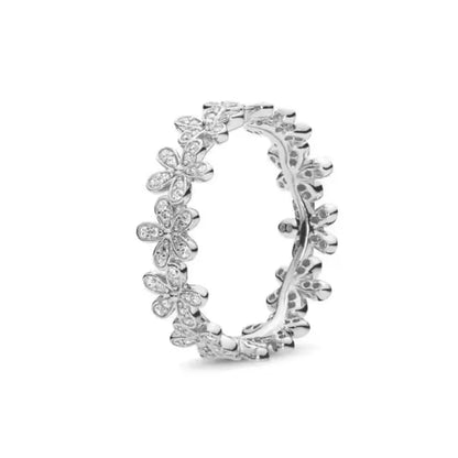 925 Silver Stackable Infinity Heart Ring | Wedding Jewelry Gift