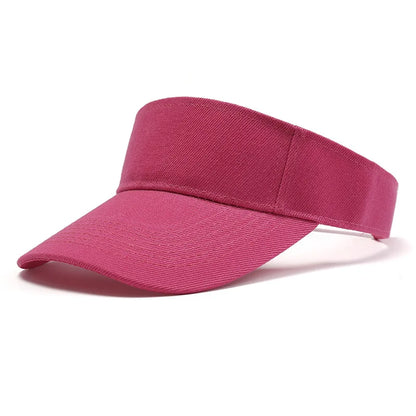 Unisex Outdoor Sports Hat | UV Protection Adjustable Visor Cap for Tennis Golf Running